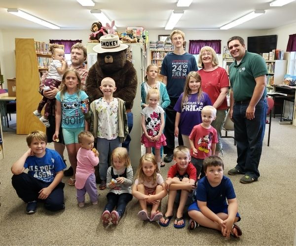 Smokey Bear Visits Fairchild